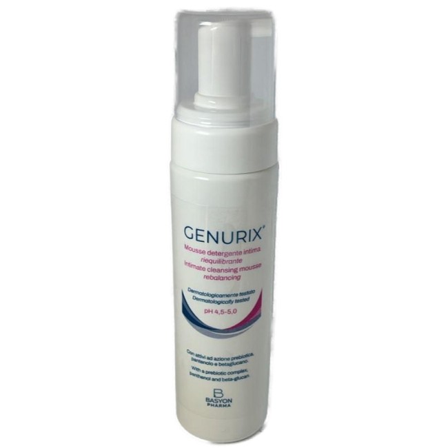 Mousse detergente intima Naturalia Sintesi Genurix delicata per igiene quotidiana 200ml Mousse detergente intima Naturalia Sintesi Genurix delicata per igiene quotidiana 200ml