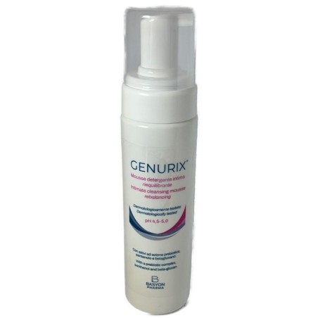 Mousse detergente intima Naturalia Sintesi Genurix delicata per igiene quotidiana 200ml Mousse detergente intima Naturalia Sintesi Genurix delicata per igiene quotidiana 200ml