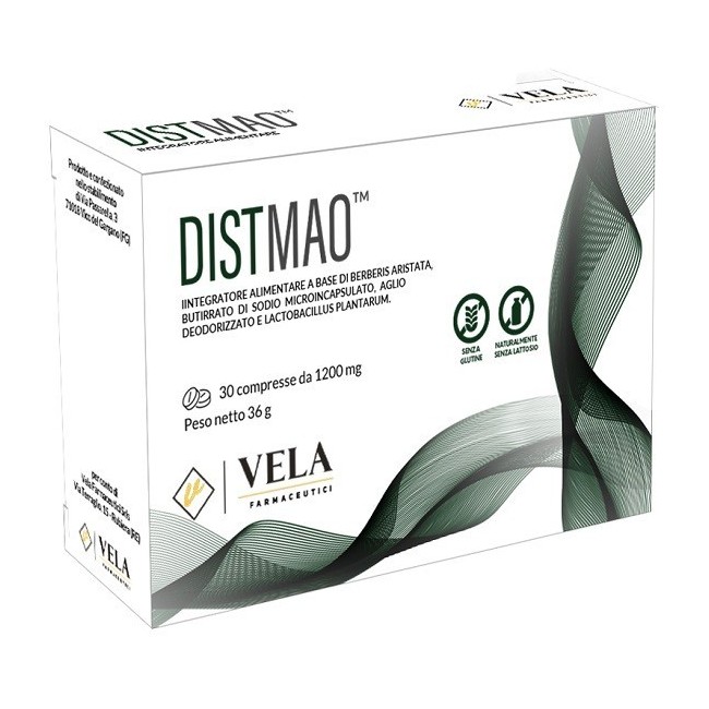 Distmao 1200 mg integratore alimentare 30 compresse Vela Farmaceutici per il benessere Distmao 1200 mg integratore alimentare 30 compresse Vela Farmaceutici per il benessere