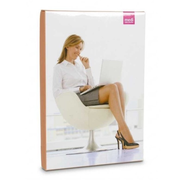 Calze a compressione graduata Medi 14 mmHg gambaletto con punta aperta colore sabbia Calze a compressione graduata Medi 14 mmHg gambaletto con punta aperta colore sabbia