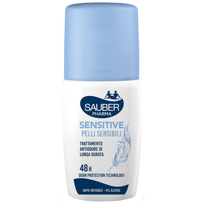 Deodorante Sauber Deo 48h Sensitive per pelli sensibili vapo 90ml protezione delicata Deodorante Sauber Deo 48h Sensitive per pelli sensibili vapo 90ml protezione delicata