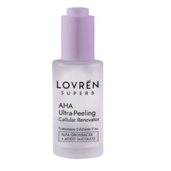 Trattamento esfoliante viso Lovren con AHA per una pelle rinnovata e luminosa