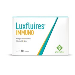 Pharmaluce Luxfluires Immuno 30 capsule per il supporto delle difese immunitarie naturali