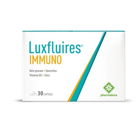 Pharmaluce Luxfluires Immuno 30 capsule per il supporto delle difese immunitarie naturali Pharmaluce Luxfluires Immuno 30 capsule per il supporto delle difese immunitarie naturali
