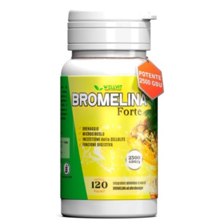Wellvit Bromelina Forte 120 Capsule