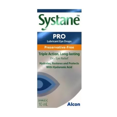 Collirio lubrificante Systane Pro senza conservanti per occhi secchi e irritati