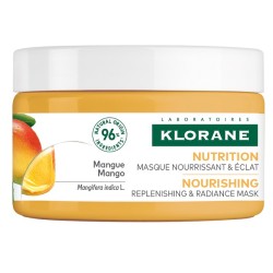 Maschera Klorane al Mango per capelli secchi nutriti e riparati in profondit&agrave;