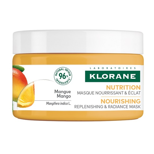 Maschera Klorane al Mango per capelli secchi nutriti e riparati in profondità Maschera Klorane al Mango per capelli secchi nutriti e riparati in profondità