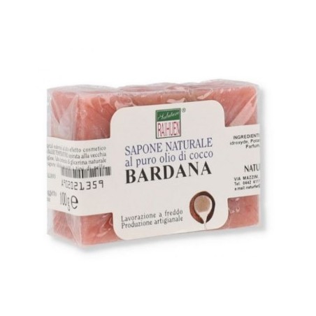 Natur-farma Raihuen Sapone alla Bardana 100g per la cura naturale di mani e piedi Natur-farma Raihuen Sapone alla Bardana 100g per la cura naturale di mani e piedi