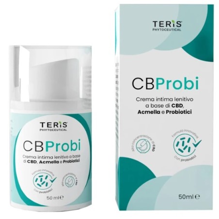 Crema intima Cbprobi Teris 50ml per il benessere della zona intima femminile Crema intima Cbprobi Teris 50ml per il benessere della zona intima femminile