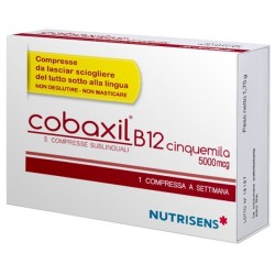 Cobaxil B12 integratore sublinguale ad alto dosaggio senza glutine per energia e benessere