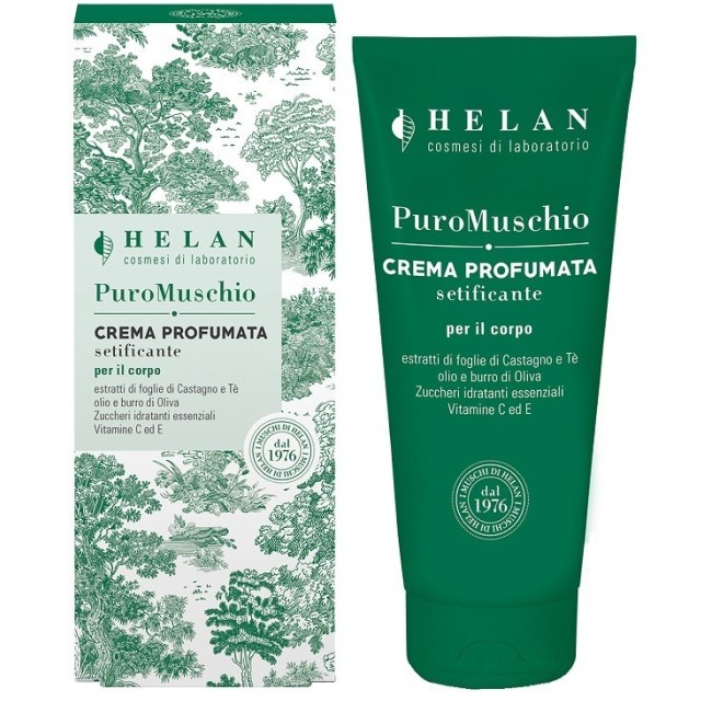 Crema Profumata Setificante Puromuschio Helan 200ml per corpo vellutato e idratato Crema Profumata Setificante Puromuschio Helan 200ml per corpo vellutato e idratato