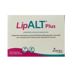 Aurora Biofarma Lipalt Plus 20 Compresse - Integratore per colesterolo con antiossidanti