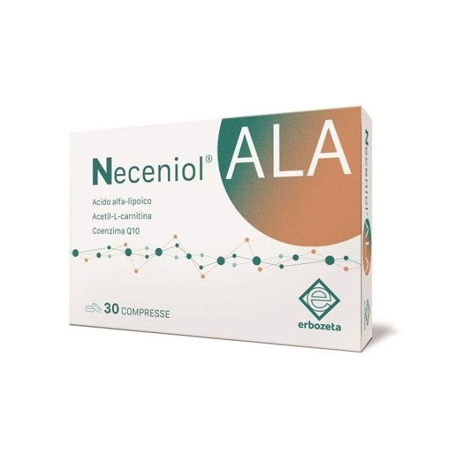 Erbozeta Neceniol Ala 30 Compresse integratore senza glutine per il benessere quotidiano naturale