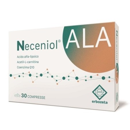 Erbozeta Neceniol Ala 30 Compresse integratore senza glutine per il benessere quotidiano naturale