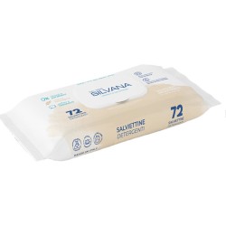 Salviettine Detergenti Laboratorio Silvana 72 pezzi per igiene quotidiana delicata ed efficace