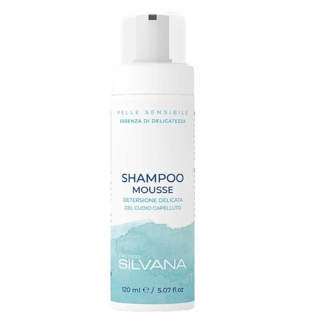 Shampoo Mousse Delicato Laboratorio Silvana 120ml per capelli sensibili e delicati Shampoo Mousse Delicato Laboratorio Silvana 120ml per capelli sensibili e delicati