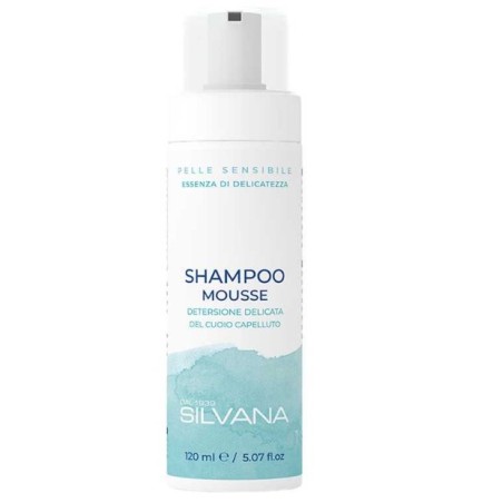 Shampoo Mousse Delicato Laboratorio Silvana 120ml per capelli sensibili e delicati Shampoo Mousse Delicato Laboratorio Silvana 120ml per capelli sensibili e delicati