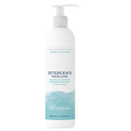 Detergente Micellare Silvana 300ml per una pulizia delicata del viso Detergente Micellare Silvana 300ml per una pulizia delicata del viso