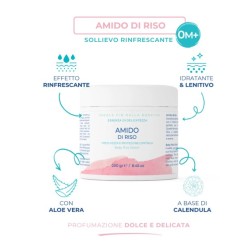 Amido di Riso Silvana con Aloe e Calendula per pelli delicate e sensibili
