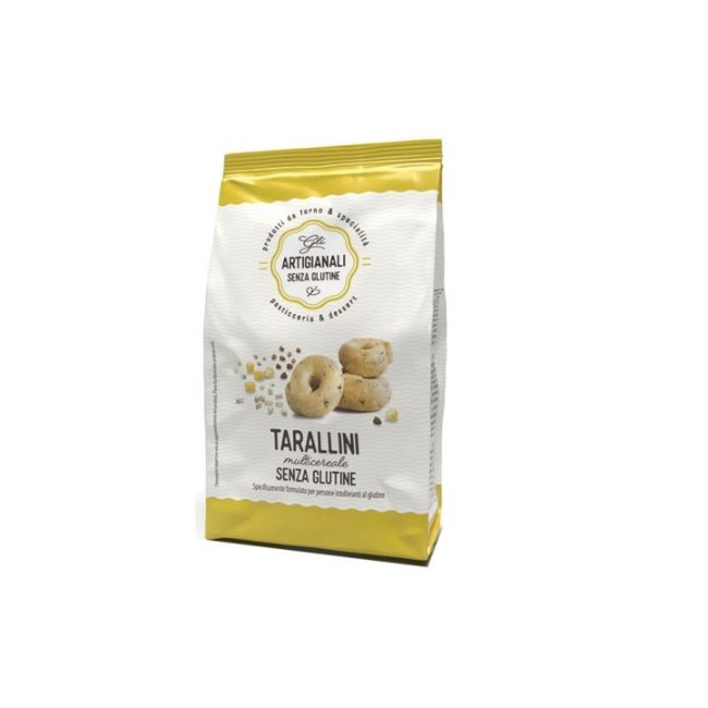 Tarallini multicereali senza glutine Nt Food artigianali 100g per celiaci