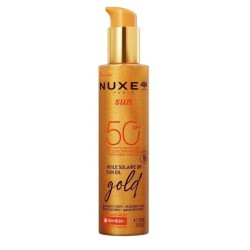 Nuxe Sun Olio Solare Dorato SPF50 protezione alta e abbronzatura luminosa 150ml