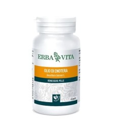 Olio di Enotera Erba Vita 45 perle integratore naturale benessere donna senza glutine