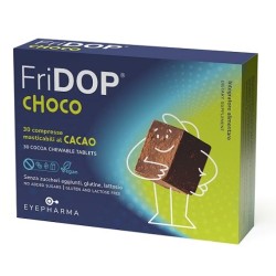 Eye Pharma Fridop Choco compresse masticabili al cacao senza zuccheri e glutine