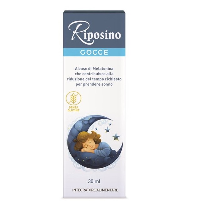 Diacare Riposino Gocce 30ml per il benessere del sonno senza lattosio e glutine Diacare Riposino Gocce 30ml per il benessere del sonno senza lattosio e glutine