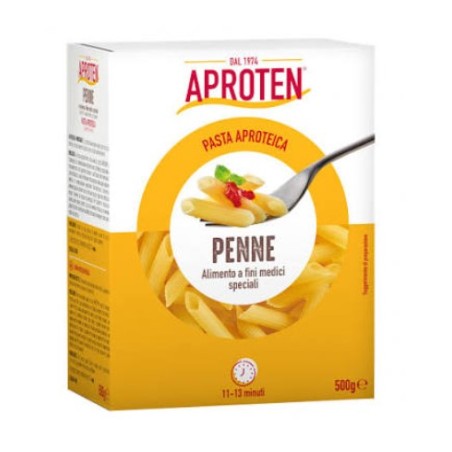 Aproten Pasta Penne 500g senza glutine per dieta ipoproteica controllata