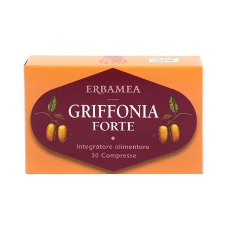 Erbamea Griffonia Forte 30 Compresse - Integratore per il tono dell'umore con 5-HTP Erbamea Griffonia Forte 30 Compresse - Integratore per il tono dell'umore con 5-HTP