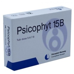 Psicophyt Remedy 15b per il benessere naturale in 4 tubi da 1,2g