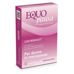 Equopausa Complete 30 compresse senza glutine per il benessere femminile in menopausa
