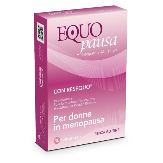 Equopausa Complete 30 compresse senza glutine per il benessere femminile in menopausa