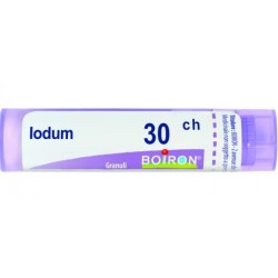 Boiron Iodum 30 CH Granuli Omeopatici - Medicinale omeopatico in granuli tubo da 4 grammi