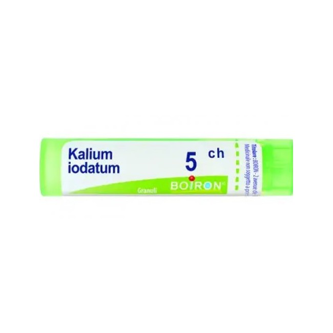 Boiron Kalium Iodatum 5 CH Granuli - Medicinale omeopatico in tubetto da 4 grammi