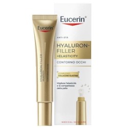 Eucerin Hyaluron Filler Elasticity Contorno Occhi SPF15 anti-et&agrave; e protezione solare quotidiana