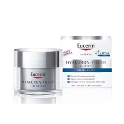 Eucerin Hyaluron Filler Elasticity Crema Notte antirughe rassodante per pelle matura 50ml