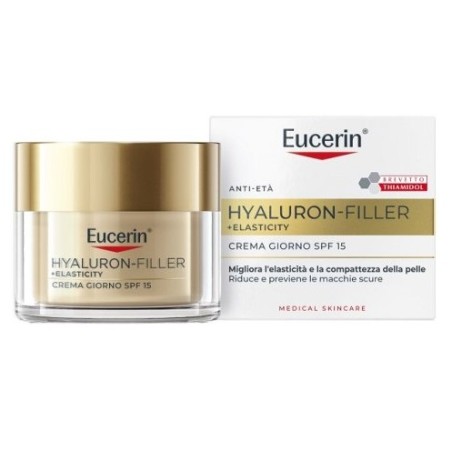 Eucerin Hyaluron Filler Elasticity crema giorno SPF15 anti-età per pelle matura e compatta Eucerin Hyaluron Filler Elasticity crema giorno SPF15 anti-età per pelle matura e compatta
