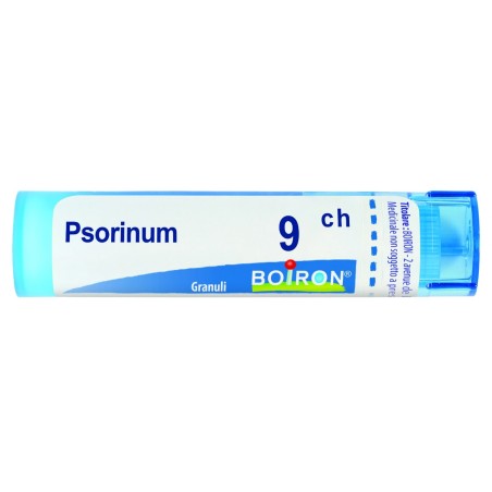 Boiron Psorinum 9 CH Granuli Omeopatici - Tubo da 4 grammi per trattamento omeopatico Boiron Psorinum 9 CH Granuli Omeopatici - Tubo da 4 grammi per trattamento omeopatico