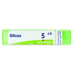 Boiron Silicea 5 CH Granuli Omeopatici - Medicinale omeopatico in tubo da 4 grammi