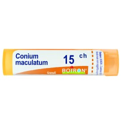 Boiron Conium Maculatum 15 CH Granuli Omeopatici - Tubo da 4 grammi per vertigini e tremori