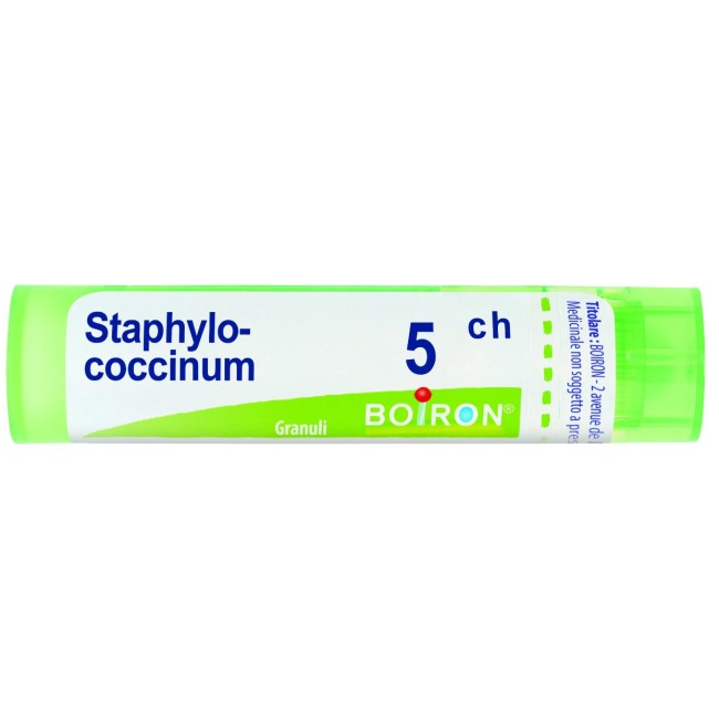 Boiron Staphylococcinum 5CH granuli omeopatici in tubo dose per il sistema immunitario