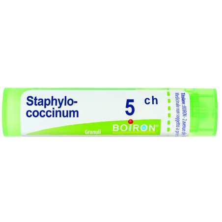Boiron Staphylococcinum 5CH granuli omeopatici in tubo dose per il sistema immunitario