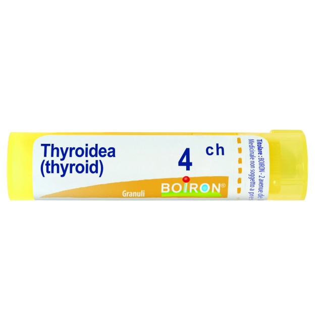 Boiron Thyroidea 4CH granuli omeopatici in tubo dose per il benessere della tiroide