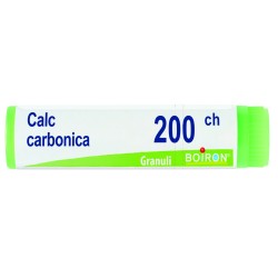 Boiron Calcarea Carbonica Ostrearum 200 CH Globuli - Medicinale omeopatico tubo monodose
