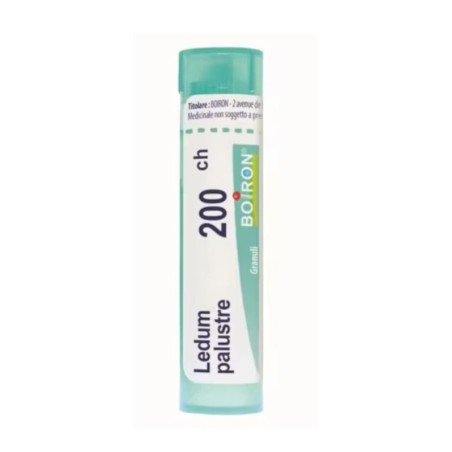 Boiron Ledum Palustre 200CH tubo dose globuli - medicinale omeopatico per punture e traumi