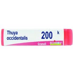 Boiron Thuya Occidentalis 200K - Globuli omeopatici monodose alta diluizione korsakoviana