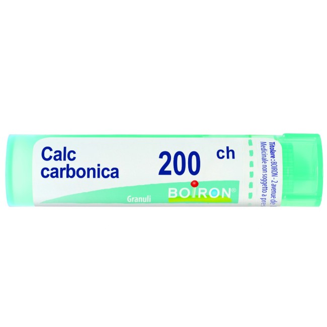 Boiron Calcarea Carbonica Ostrearum 200 CH Granuli - Medicinale omeopatico tubo 4g Boiron Calcarea Carbonica Ostrearum 200 CH Granuli - Medicinale omeopatico tubo 4g