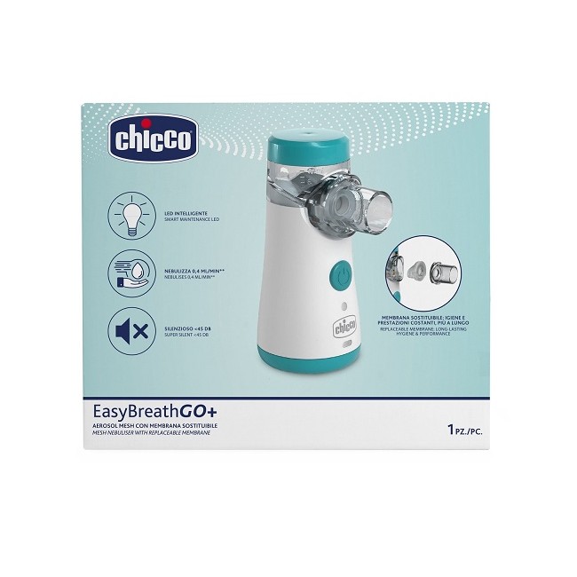 Aerosol Chicco Easy Breath Go+ a membrana per terapie respiratorie efficaci e silenziose